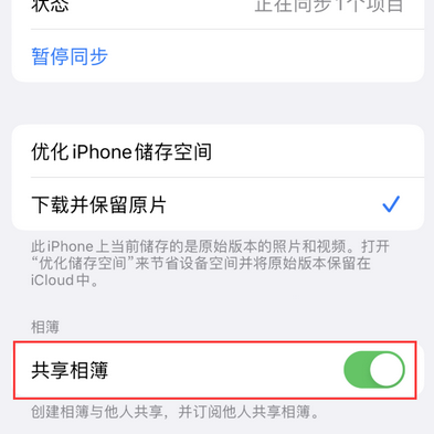 雷州苹果手机维修分享在iPhone上找不到共享相簿怎么办 